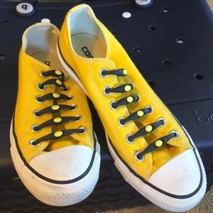 Yellow Converse Sneakers